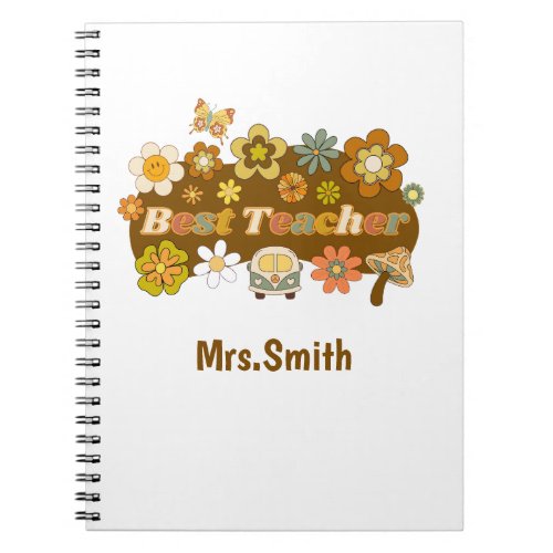Retro Teacher Notebook