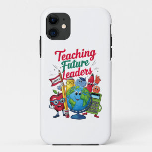 Retro Teaching Future Leaders Teacher School iPhone 11 Case