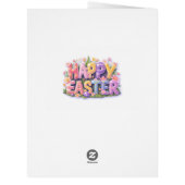 Retro Teal & Purple Truck with Easter Eggs (Back)