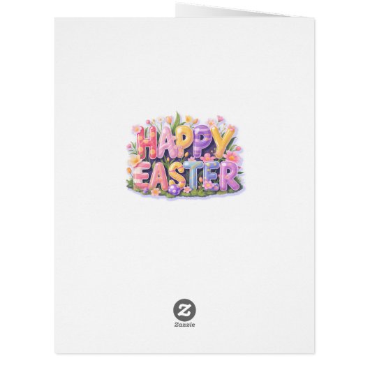 Retro Teal & Purple Truck with Easter Eggs (Back)