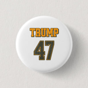 Retro Team Trump 47 Vintage Button