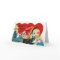 Retro Teen Girl Valentine's Day Card