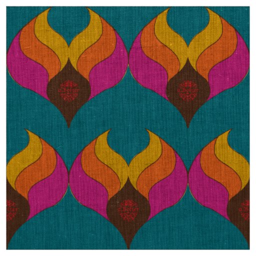 retro template fabric