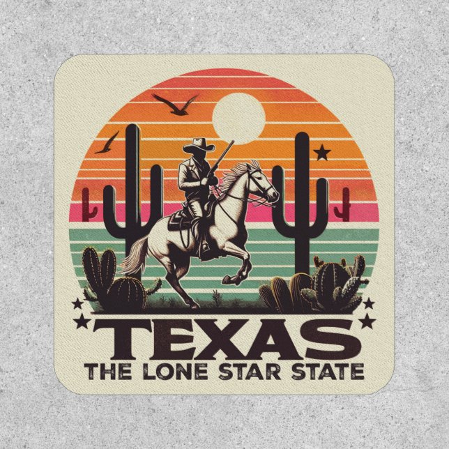 Retro Texas Patch (Front)