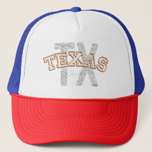 Retro Texas Vintage Lone Star State USA Trucker Hat