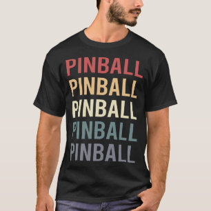 Retro Text Pinball T-Shirt