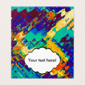 Retro texture abstract design (Outside Unfolded)