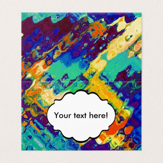 Retro texture abstract design (Outside Unfolded)