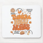 Retro Thanksgiving Nicu Nurse Autumn Thankful Nicu Mouse Pad