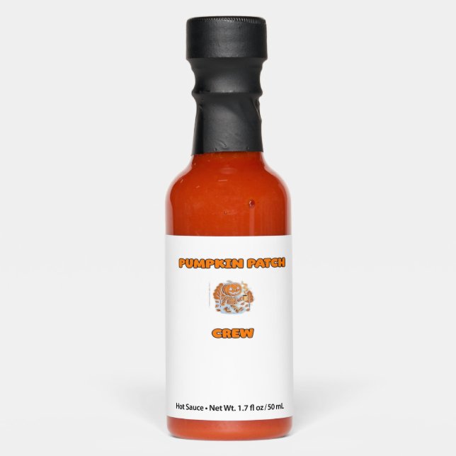 Retro Thanksgiving Turkey – Fall Harvest Design Ov Hot Sauces (Front)