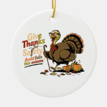 Retro Thanksgiving Turkey Safety – Give Thanks
