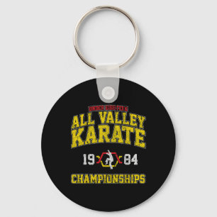 Retro The Karate Vintage All Valley Karate Champio Keychain
