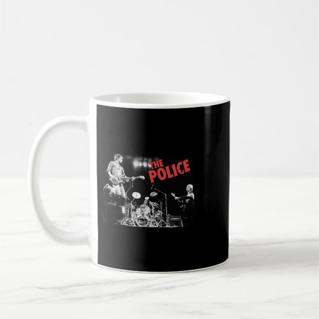 Retro The Police Perfect Band Gift For Fans Coffee Mug (Left)