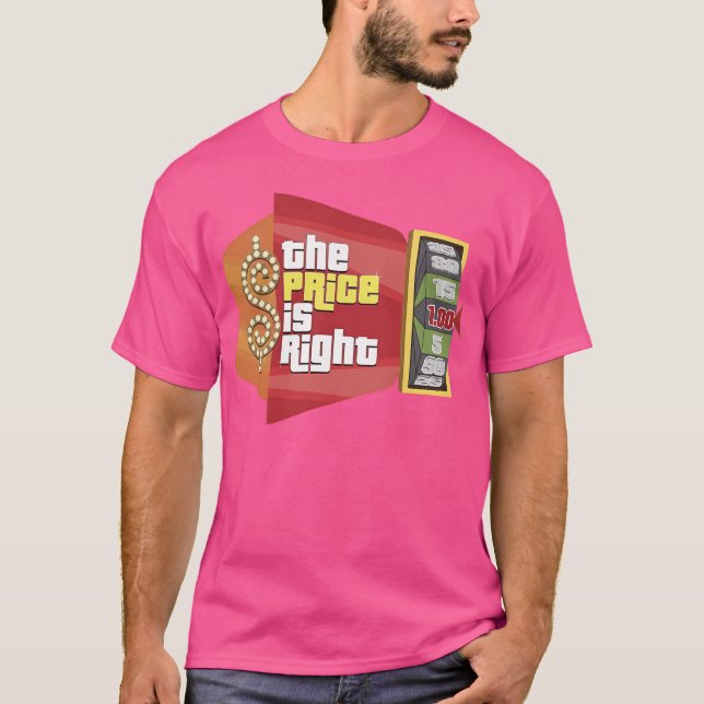 Retro The Price Is Right Game Show T-Shirt (Front)