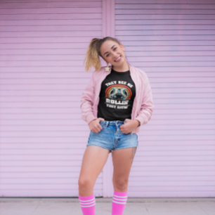 Retro They See Me Rollin' Vintage 70s 80s T-Shirt