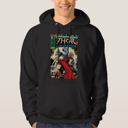 Retro Thor Love and Thunder Comic Cover Homage Hoodie