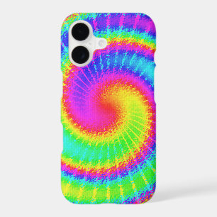 Retro Tie Dye Hippie Psychedelic iPhone 17 Case