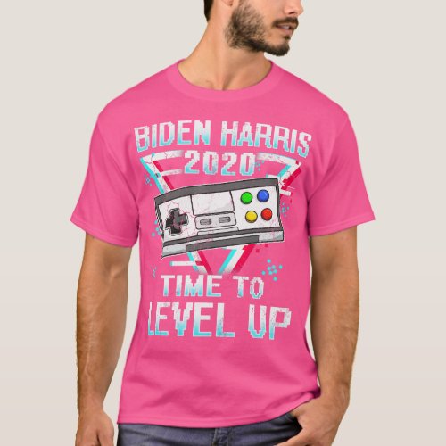 Retro Time To Level Up Joe Kamala  2020 T_Shirt