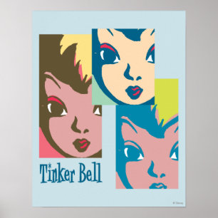 Retro Tinker Bell 1 Poster