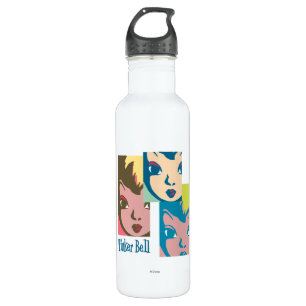 Retro Tinker Bell 1 Stainless Steel Water Bottle