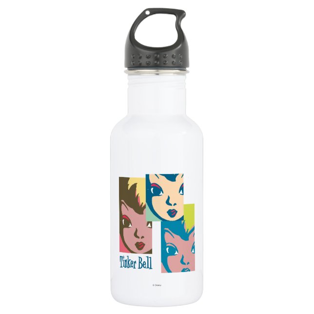 Retro Tinker Bell 1 Stainless Steel Water Bottle (Front)