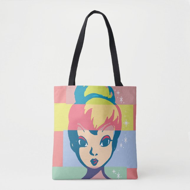 Retro Tinker Bell 2 Tote Bag (Front)
