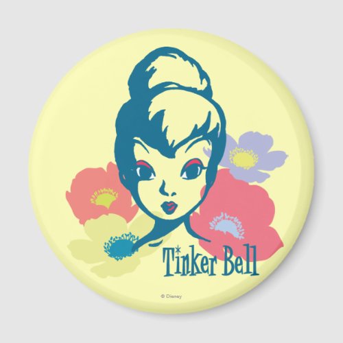 Retro Tinker Bell 3 Magnet