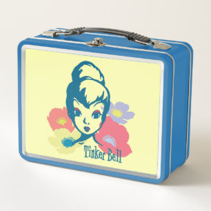 Retro Tinker Bell 3 Metal Lunch Box