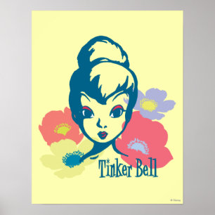 Retro Tinker Bell 3 Poster