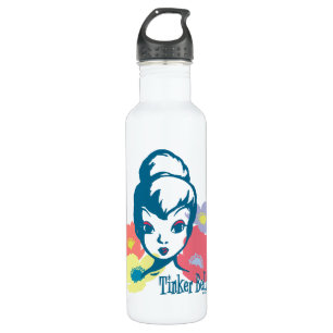 Retro Tinker Bell 3 Water Bottle