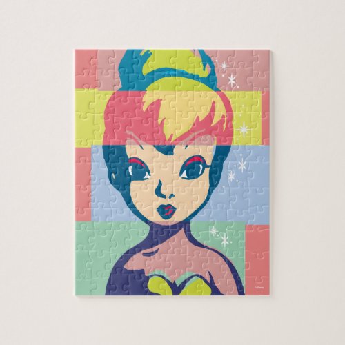 Retro Tinker Bell Retro - Kids Jigsaw Puzzle - This cute puzzle featured Tinker Bell in a retro art style.