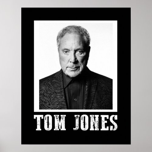 Retro Tom Jones Country Tribute Poster
