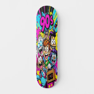 Retro Toon Chaos Edition 4 Skateboard