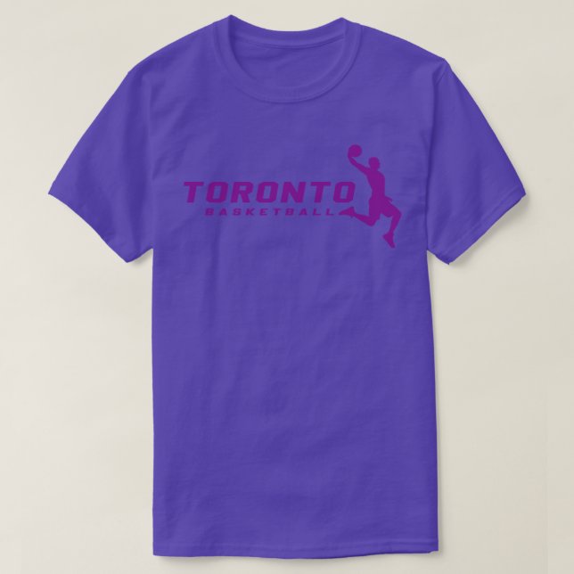 Retro Toronto Basketball Club T-Shirt (Design Front)