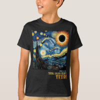 Retro Total Solar Eclipse 2024 Texas For Men Women