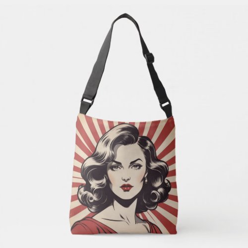 Retro tote bag