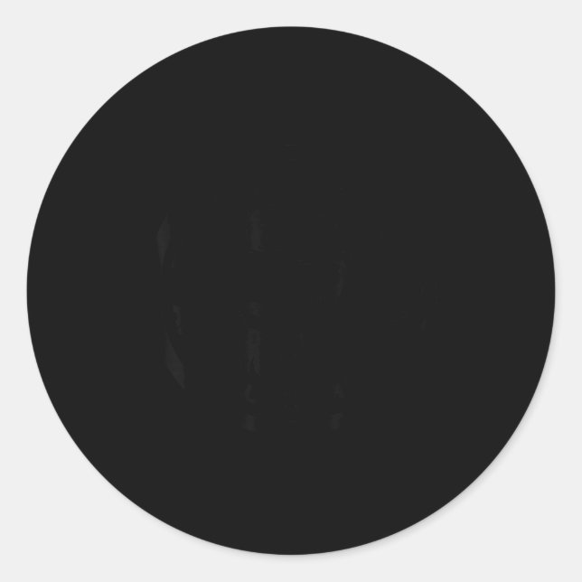 Retro Touch My Beard, Tell Me I'm Pretty, Beard Lo Classic Round Sticker (Front)