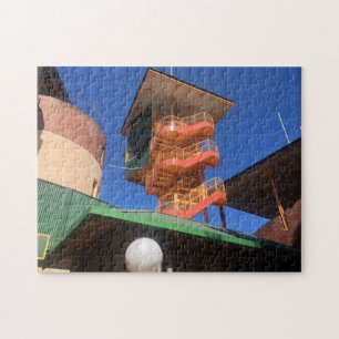 retro tower jigsaw puzzle