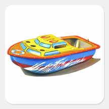 RETRO TOY BOAT T-SHIRT