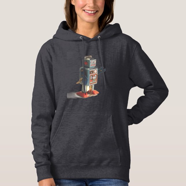Retro Toy Robot Hoodie (Front)