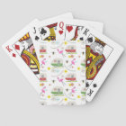 Retro Trailer & Flamingos Pattern