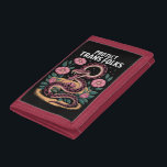 Retro Trans Pride Trans Right Protect Trans Folks Trifold Wallet<br><div class="desc">Retro Trans Pride Trans Right Protect Trans Folks</div>