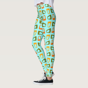 Retro Trapezoids Leggings