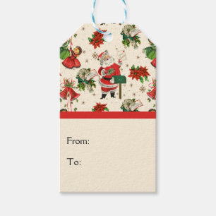 Retro Treasures Christmas  Gift Tags