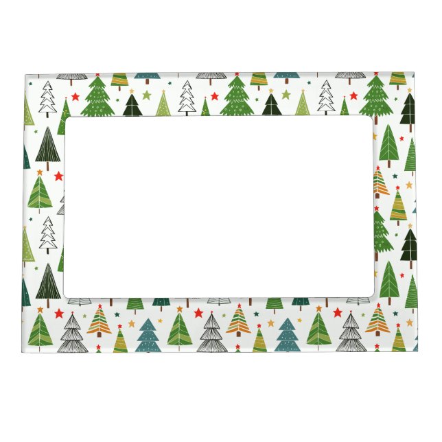 Retro Trees Magnetic Frame (Front)