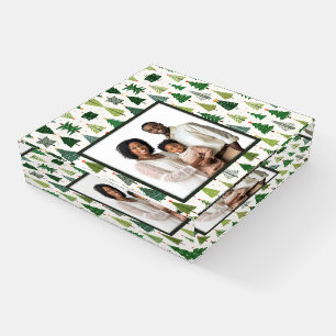 Retro Trees Paperweight