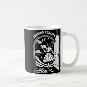 Retro Trendy Bookish Book Lover Reading Quotes Lea Coffee Mug