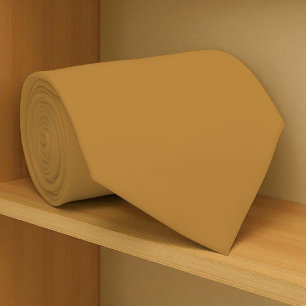 Retro Trendy Color Terracotta Boho  Neck Tie