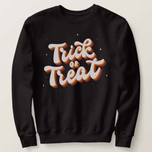 Retro Trick or Treat Sweatshirt