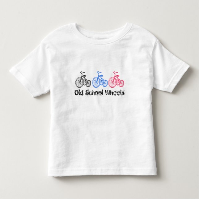 Retro Trikes Toddler T-shirt (Front)